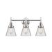 Innovations Lighting Bruno Marashlian Caden 24 Inch 3 Light Bath Vanity Light - 447-3W-BK-G64-LED