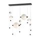 Hubbardton Forge Abacus 49 Inch 5 Light LED Linear Suspension Light - 139054-1008