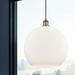 Innovations Lighting Bruno Marashlian Athens 13 Inch Large Pendant - 516-1P-BAB-G122-14-LED