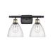 Innovations Lighting Bruno Marashlian Ballston Dome 18 Inch 2 Light Bath Vanity Light - 516-2W-BK-GBD-754