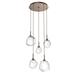 Hammerton Studio Gem 22 Inch 5 Light LED Multi Light Pendant - CHB0039-05-SN-A-C01-L3