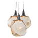 Hammerton Studio Gem 13 Inch 3 Light LED Multi Light Pendant - CHB0039-0E-SN-S-C01-L3