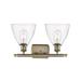 Innovations Lighting Bruno Marashlian Ballston Dome 18 Inch 2 Light Bath Vanity Light - 516-2W-AB-GBD-752-LED