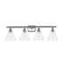 Innovations Lighting Bruno Marashlian Ballston Cone 38 Inch 4 Light Bath Vanity Light - 516-4W-OB-GBC-84-LED