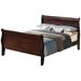 LYKE Home Anabelle Cappuccino King Bed