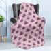 East Urban Home Ambesonne Fleece Throw Microfiber/Fleece/Microfiber/Fleece | 70 W in | Wayfair D2DF259D6B9F449C8AEC5B53A1669938