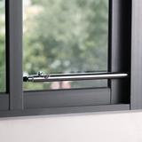 TURBRO Adjustable Window Security Lock Bar, Sliding Door Jammer, Extendable, Stainless Steel | 28.5 H x 1 W x 1 D in | Wayfair 707-90-122