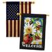 Breeze Decor 40 x 28 ft. House Flags in Black/Brown/Gray | 40 H x 28 W in | Wayfair BD-BG-HP-104068-IP-BOAA-D-US11-BD