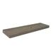 Loon Peak® Pine Solid Wood Floating Shelf Wood/Solid Wood in Gray/White | 2 H x 36 W x 10 D in | Wayfair 69A38785627D4DB8BB8B8AF870E2D37D