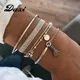 17IF boho bijoux femme 2020 charm bracelet perles pierre naturelle fille bracelets for women pandora