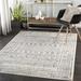 Black/Gray 60 x 0.31 in Area Rug - Union Rustic Denhoff Gray/Black/Ivory Area Rug, Polypropylene | 60 W x 0.31 D in | Wayfair