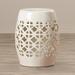 Dakota Fields Eufaula Ceramic Garden Stool Ceramic | 18.5 H x 13 W x 13 D in | Wayfair MTNA3371 40643176