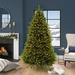 Three Posts™ Dunhill Fir 7.5' Green Artificial Christmas Tree w/ 600 Clear/Lights, Metal in White | Wayfair THPS3153 37985806