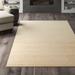 White 72 x 0.433 in Area Rug - Wade Logan® Bethlyn Champagne/Cream Area Rug Polypropylene | 72 W x 0.433 D in | Wayfair