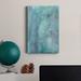 Wrought Studio™ Pleasant Memories I - Wrapped Canvas Print Canvas, Solid Wood in Blue/Green/Indigo | 27 H x 18 W x 1 D in | Wayfair