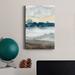 Wrought Studio™ Lakeview Sunset I - Wrapped Canvas Print Canvas, Solid Wood in Blue/Green/Indigo | 12 H x 8 W x 1 D in | Wayfair