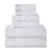 Winston Porter Carinna Cotton Medium Weight Floral Jacquard Border 6 Piece Assorted Bathroom Towel Set Terry Cloth/100% Cotton | Wayfair