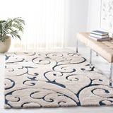 Blue 114 x 1.18 in Area Rug - Winston Porter Buskey Polypropylene Cream/Rug Polypropylene | 114 W x 1.18 D in | Wayfair