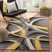 88 x 0.5 in Area Rug - Orren Ellis Gaeta Abstract Multi-Colored Area Rug, Wool | 88 W x 0.5 D in | Wayfair 068D5DC290614E4BA28F58F83DCC85D4