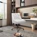 Gracie Oaks Brynli Swivel Shell Chair For Living Room/modern Leisure Office Chair Upholstered | 36 H x 21 W x 26 D in | Wayfair