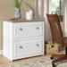 Huckins 2-Drawer Lateral Filing Cabinet Wood in Brown Laurel Foundry Modern Farmhouse® | 30.71 H x 29.57 W x 12.76 D in | Wayfair