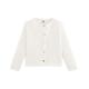 Petit Bateau Girl's 5460501 Sweatshirt, White (Marshmallow Zwm), 3 Years