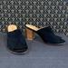 Anthropologie Shoes | Anthro “Morocanna Suede Slides” By Miss Albright | Color: Black/Brown | Size: 7.5