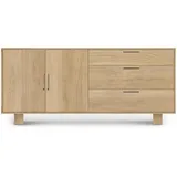 Copeland Furniture Iso Buffet - 3 Drawers and 2 Doors - 6-ISO-52-07