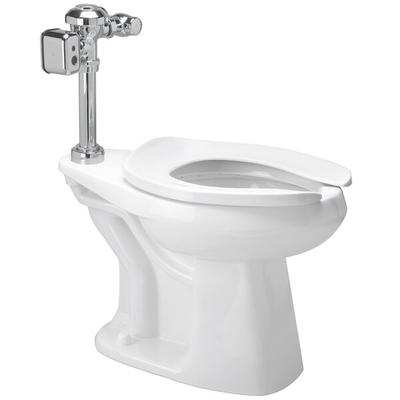 Zurn Elkay One Z.WC4.AS Sensor Toilet System with ADA Height Floor Mounted Toilet and Flush Valve - 1.28 GPF