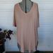 American Eagle Outfitters Tops | American Eagle Outfitters V Neck T-Shirt | Color: Tan | Size: M