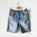 Free People Shorts | Free People Avery Denim Bermuda Shorts | Color: Blue | Size: 28