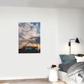 "Manchester United Old Trafford Sunset Print - A2 - unisexe Taille: No Size"