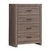 Latitude Run® 4 Drawer 31.5" W Chest Wood in Brown | 44.75 H x 31.5 W x 16.25 D in | Wayfair 8C3CB21C109640FCAA7C00278C2D0BDB