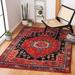 Black;red Rectangle 5'3" x 7'6" Area Rug - Mistana™ Chavis Oriental Red/Black Area Rug 63.0 x 0.59 in black/blue/brown/gray/green/indigo/pink/red/yellow, | Wayfair