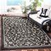 White 63 x 0.25 in Area Rug - Charlton Home® Cherene Floral Black/Sand Indoor/Outdoor Area Rug, Polypropylene | 63 W x 0.25 D in | Wayfair