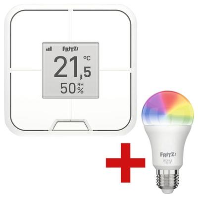 AVM Smart Home Taster »FRITZ!DECT 440« inkl. Smart Home LED-Lampe »FRITZ!DECT 500«, 6.8x1.8 cm Image
