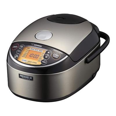 Zojirushi NP-NWC10XB Induction Heating Rice Cooker and Warmer (Black)