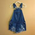 American Eagle Outfitters Pants & Jumpsuits | American Eagle Women’s Denim Short Overalls | Color: Blue | Size: M