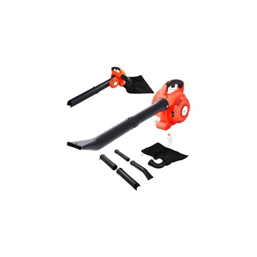 vidaXL 3-in-1 Benzin-Laubbläser 26 ccm Orange