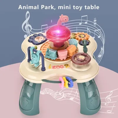 Table d'activités pour bébés centre d'activités pour bébés jeux pour bébés puzzle d'âge jouets