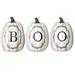 13" BOO Pumpkin Assortment by National Tree Company