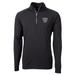 Men's Cutter & Buck Black Las Vegas Raiders Big Tall Adapt Eco Knit Quarter-Zip Pullover Jacket