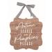 The Holiday Aisle® Wood Harvest Shaped Decor Wood in Brown | 11.75 H x 0.25 W x 11.75 D in | Wayfair 6E0926164C624490B1928ED47B271343