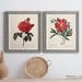 Red Barrel Studio® Red Botanical III - 2 Piece Picture Frame Painting Set on Canvas Canvas, in Black/Blue/Green | 31.5 H x 43.5 W in | Wayfair