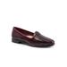 Women's Liz Iii Loafer by Trotters in Burgundy (Size 7 1/2 M)