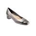 Women's Daisy Pump by Trotters in Pewter (Size 7 1/2 M)