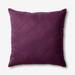 BH Studio Square Pillow Cover by BH Studio in Plum Dusty Lavender