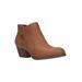 Wide Width Women's Bobbi Booties by Bella Vita in Tan (Size 9 W)