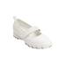 Women's The Basil Sneaker by Comfortview in White (Size 7 1/2 M)