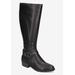 Women's Luella Boots by Easy Street in Black (Size 8 1/2 M)